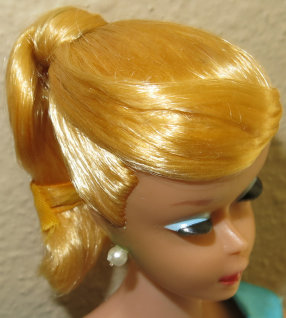 Lemon Blonde Swirl Ponytail Barbie