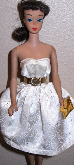 Number 3210 Montgomery Ward Reissue Barbie in her original box from 1972