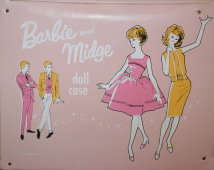 1964 Pink Barbie and Midge Case