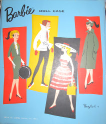 1961 Blue Barbie Case