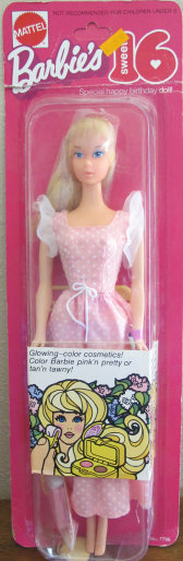 Sweet 16 Barbie doll from 1974-75